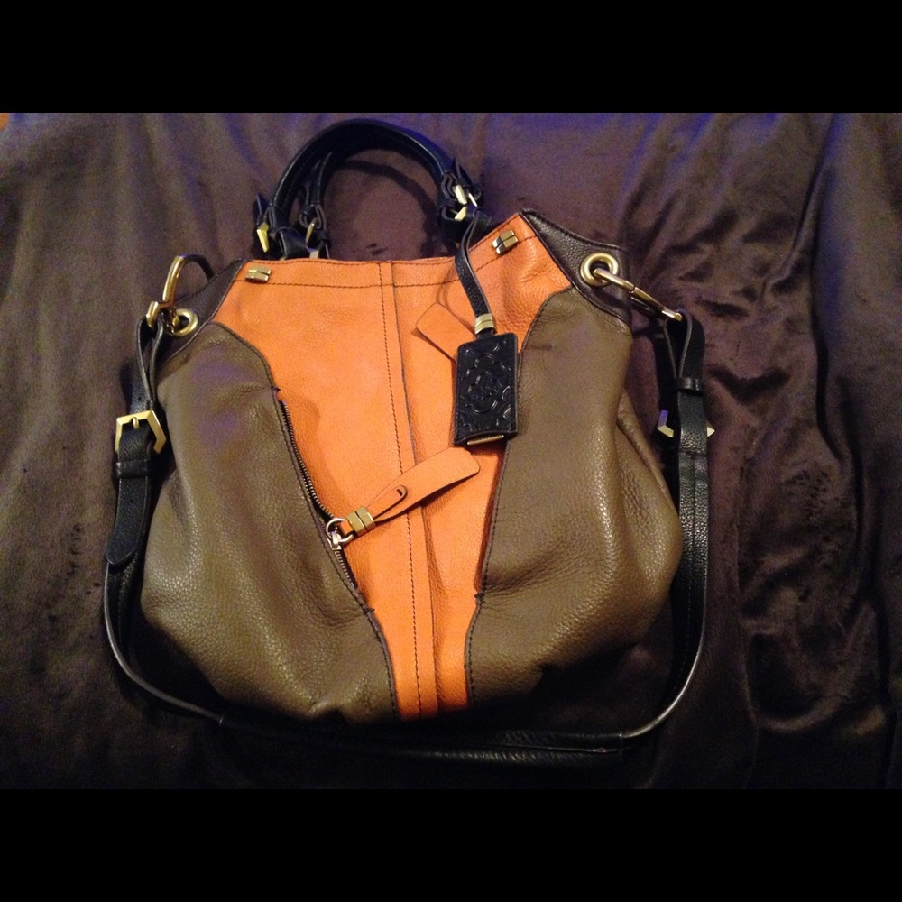 orYANY Pebble Leather Handbag - Gwen